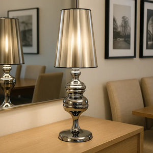 abajur branco, abajur dourado, abajur grande, Abajur Grande Moderno Minimalista Radiant, Abajur Preto, abajur prata, abajur moderno, abajur minimalista