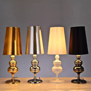 abajur branco, abajur dourado, abajur grande, Abajur Grande Moderno Minimalista Radiant, Abajur Preto, abajur prata, abajur moderno, abajur minimalista