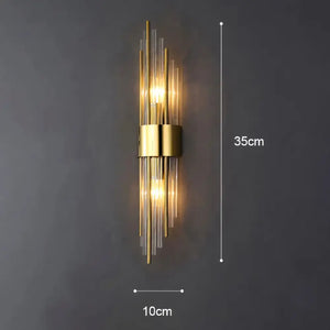 Arandela Interna Cristal Moderna