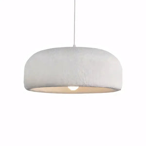 Luminária Pendente Branco Moderno Minimalista Poliestireno Radiant