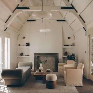 Luminária Pendente Moderna Minimalista Disco Oval Ufo 50 cm