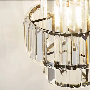 Luminária Pendente Moderno Minimalista Cristal Vidro Radiant
