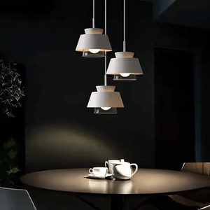 Luminaria Pendente Vidro Moderno Minimalista Metal Radiant