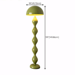 Luminária de Chão Cogumelo Moderno Minimalista Scandi