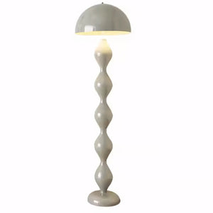 Luminária de Chão Cogumelo Moderno Minimalista Scandi branco