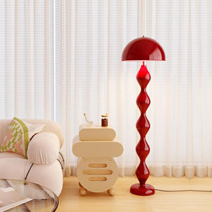 Luminária de Chão Cogumelo Moderno Minimalista Scandi