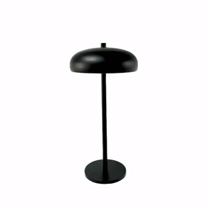 Luminária de Mesa Abajur Minimalista Moderna Sem Fio Radiant Preto