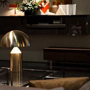 Luminária de Mesa Abajur Moderno Minimalista Grande Cogumelo Radiant