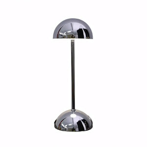 Luminária de Mesa Abajur Sem Fio Minimalista Moderno Radiant prata