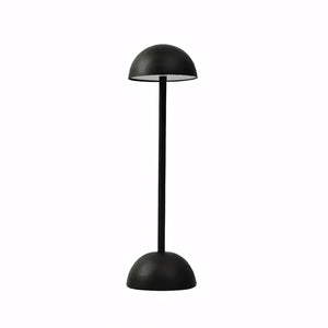 Luminária de Mesa Abajur Sem Fio Minimalista Moderno Radiant preto