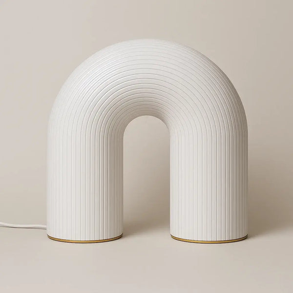 Abajur Branco Moderno Minimalista Radiant