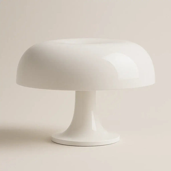 Abajur Cogumelo Branco Sem Fio Touch Radiant