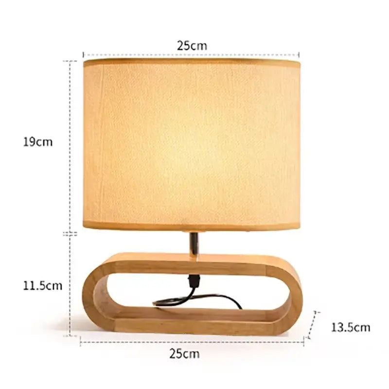 abajur rústico, abajur quadrado, abajur moderno, Abajur Linho, Abajur de Madeira Rústica e Linho Bivolt Radiant, abajur de madeira, abajur de cabeceira