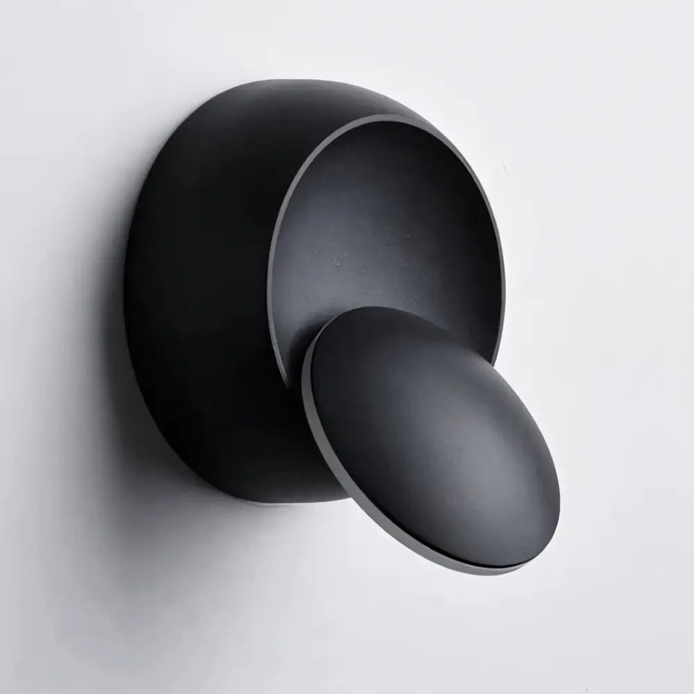 Arandela Articulável Eclipse Redonda Radiant preta