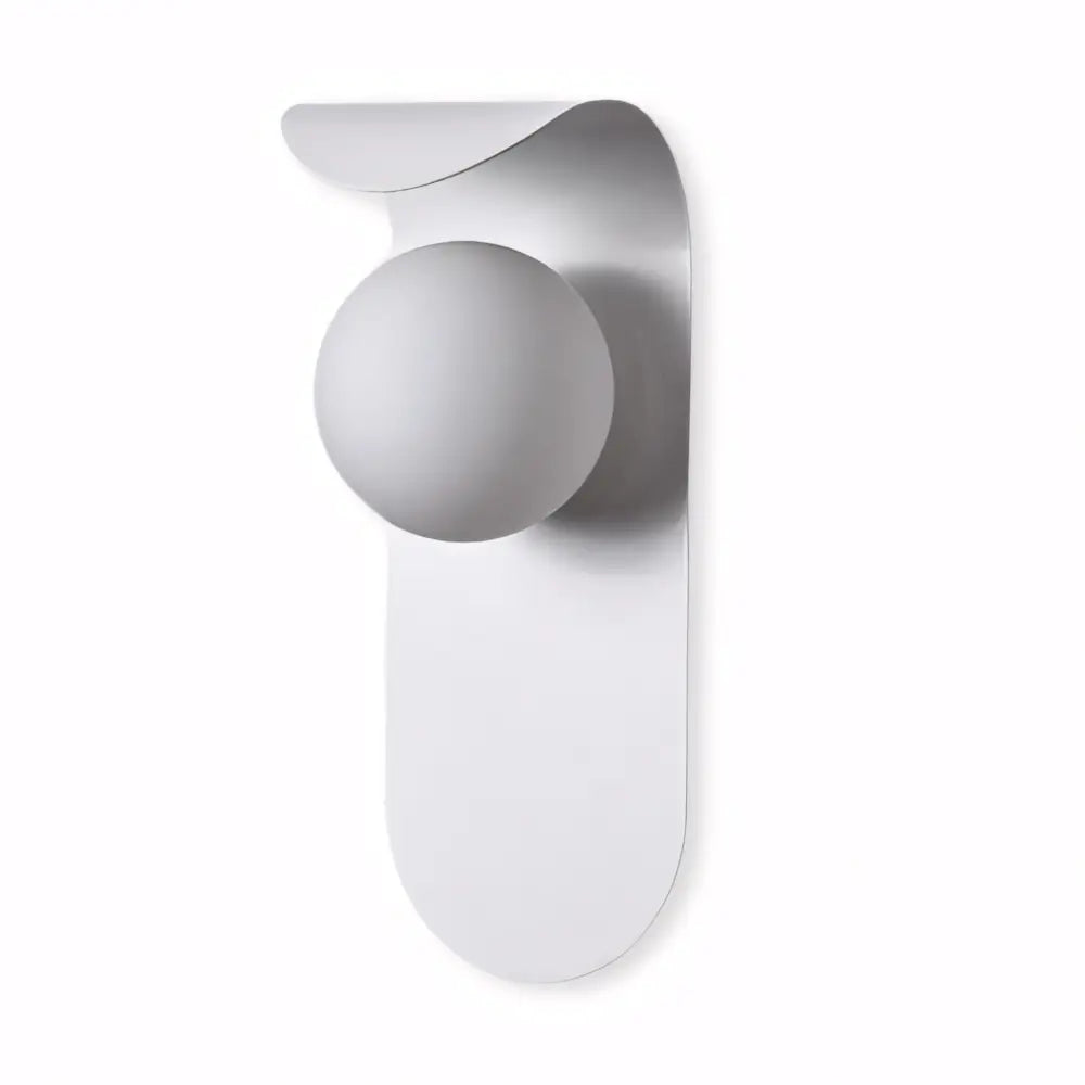 Arandela Bola Minimalista Moderna Radiant  branca