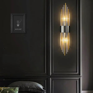 Arandela Interna Cristal Moderna 