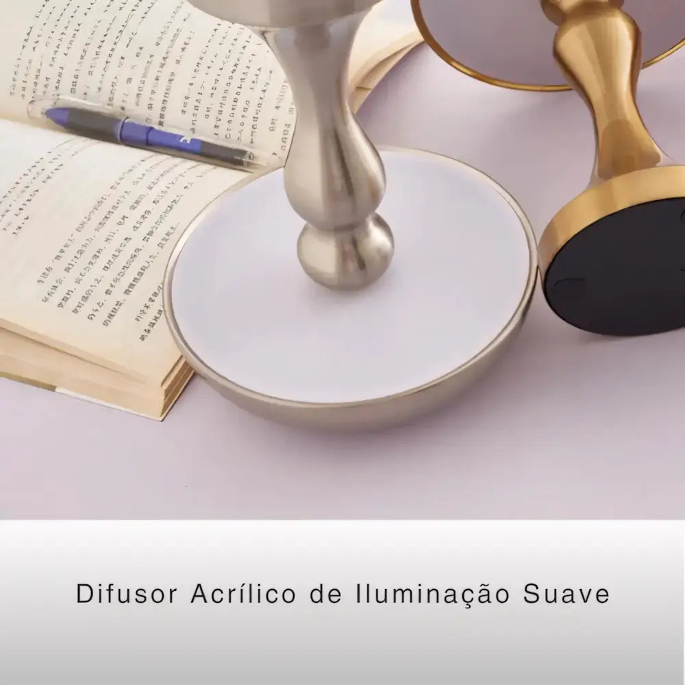 Luminária Abajur Cogumelo Sem Fio Touch Radiant 