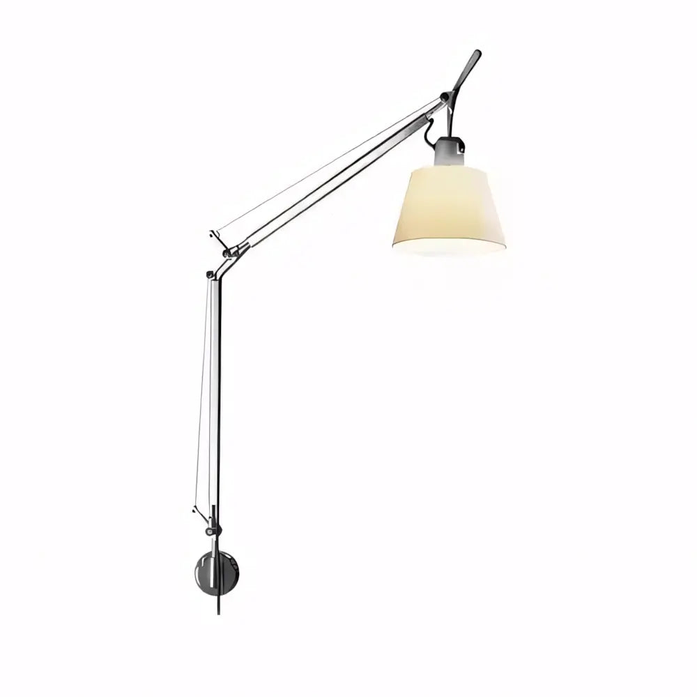 Luminaria Arandela Articulada Com Cupula Moderna Radiant