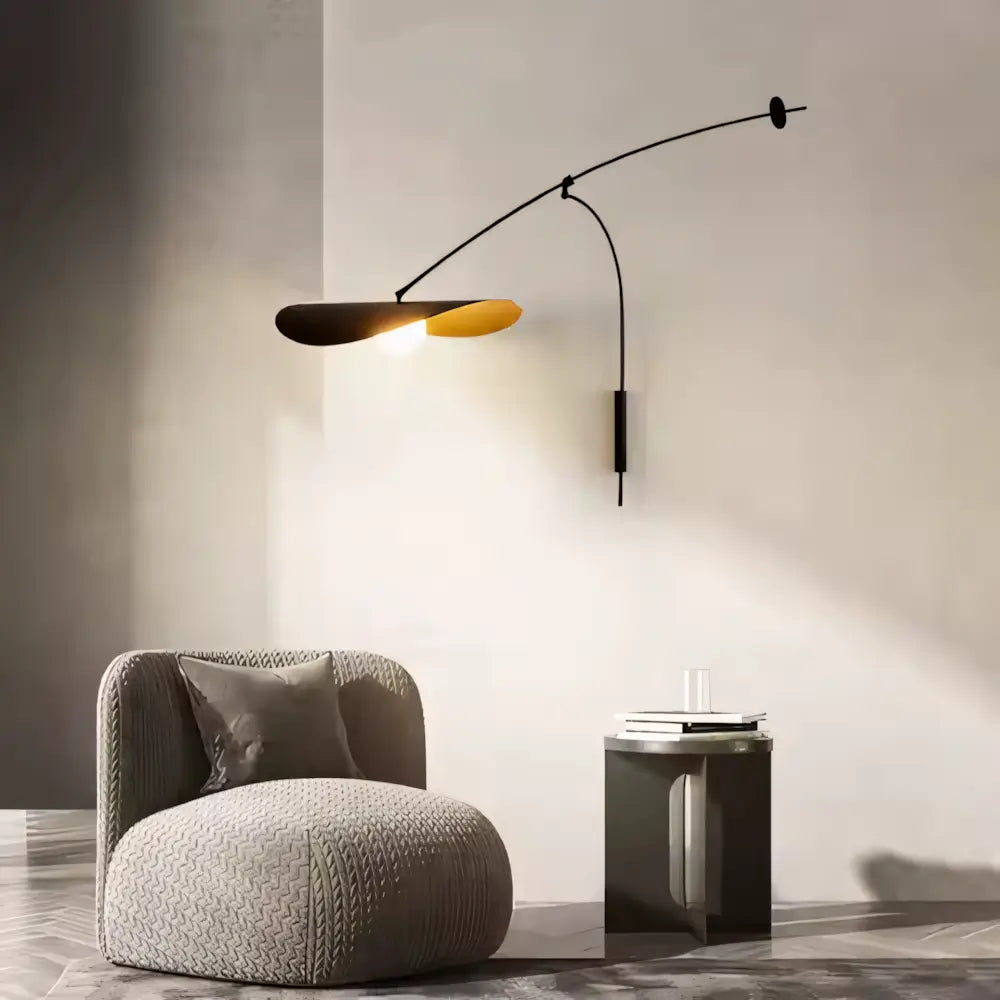 Luminaria Arandela Articulada Minimalista Moderna Radiant