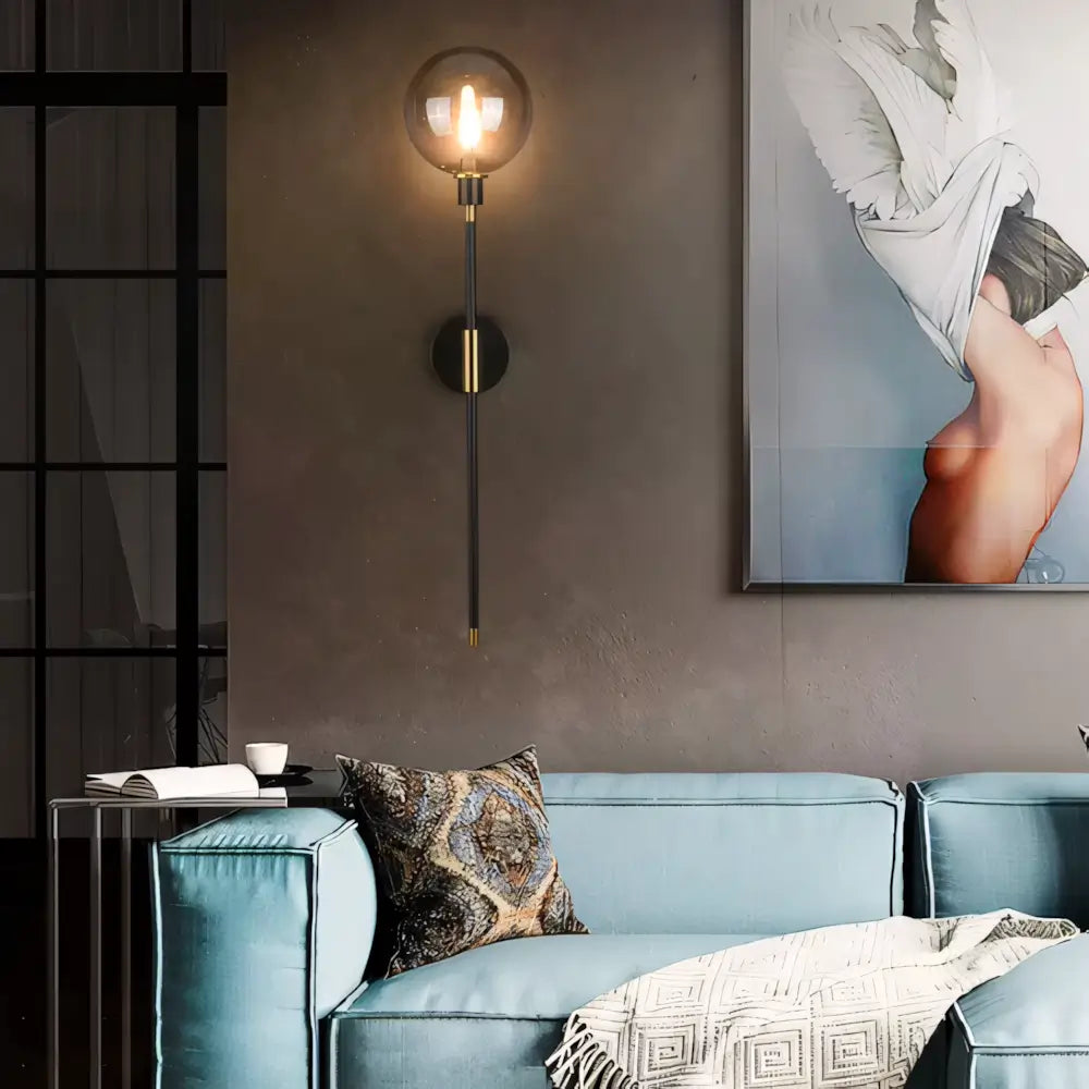 Luminaria Arandela Bola Tocheiro Moderna Minimalista Radiant