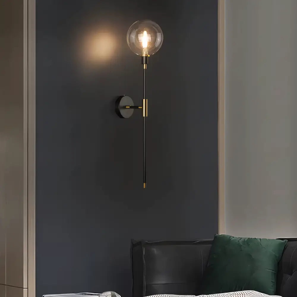 Luminaria Arandela Bola Tocheiro Moderna Minimalista Radiant