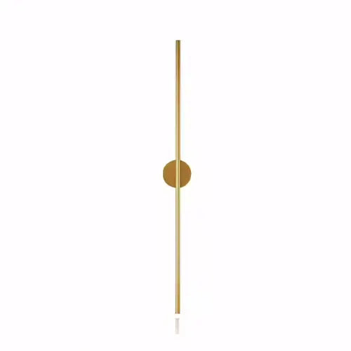 Luminaria Arandela Linear Longa Moderna Minimalista Radiant dourada