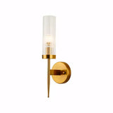 Luminaria Arandela Slim Tocheiro Moderna Minimalista Radiant dourado