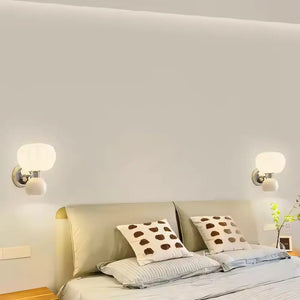 Luminaria Arandela Vidro Dupla Moderna Minimalista Radiant