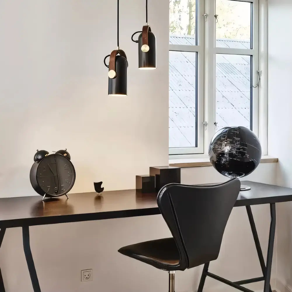 Luminária Pendente Articulada Metal Moderna Minimalista Radiant