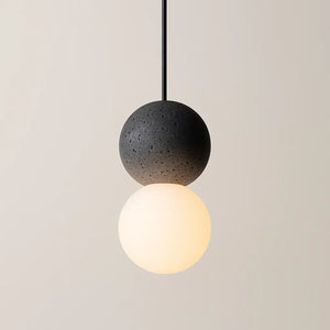 Luminária Pendente Bola Rústico Moderno Minimalista Origo