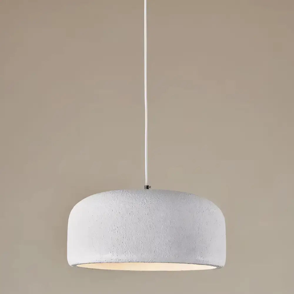 Luminária Pendente Branco Moderno Minimalista Poliestireno Radiant