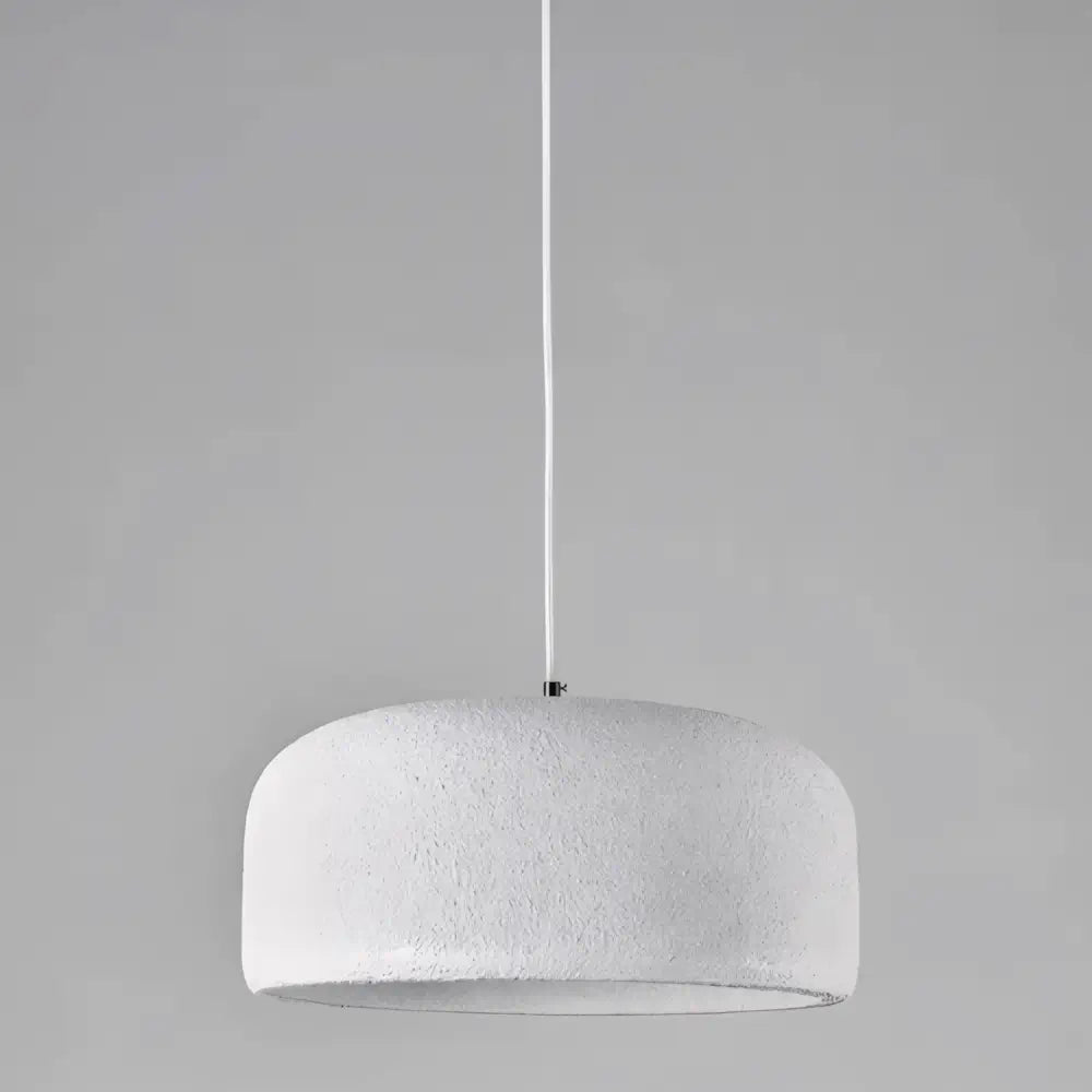 Luminária Pendente Branco Moderno Minimalista Poliestireno Radiant