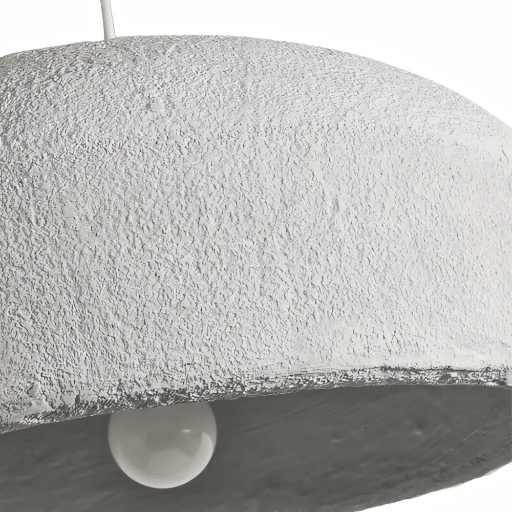 Luminária Pendente Branco Moderno Minimalista Poliestireno Radiant