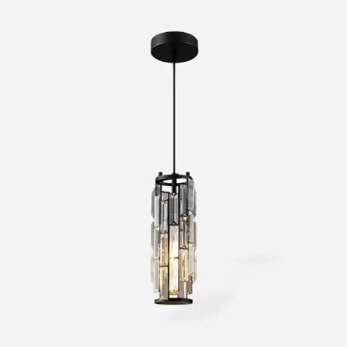 Luminária Pendente Cristal Vidro Moderno Minimalista Radiant