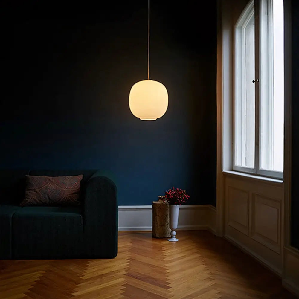 Luminaria Pendente Globo Vidro Moderno Minimalista VL45 Radiohus