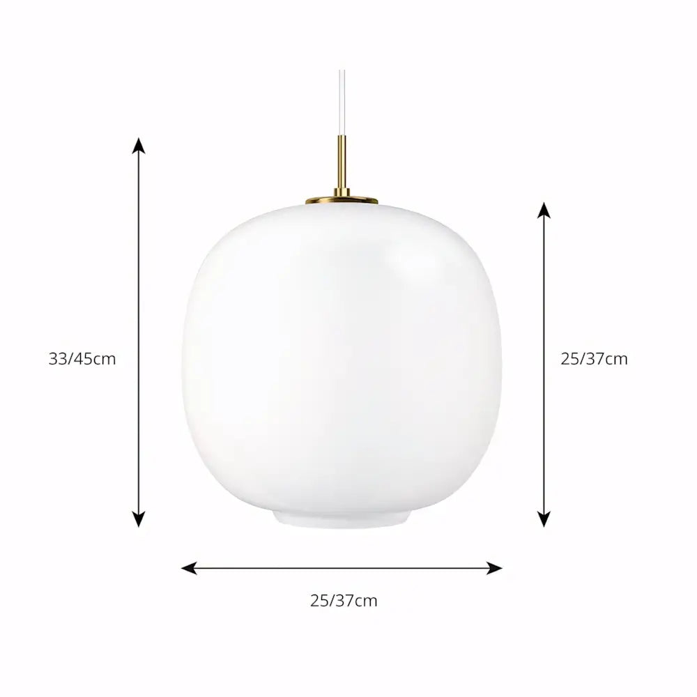 Luminaria Pendente Globo Vidro Moderno Minimalista VL45 Radiohus