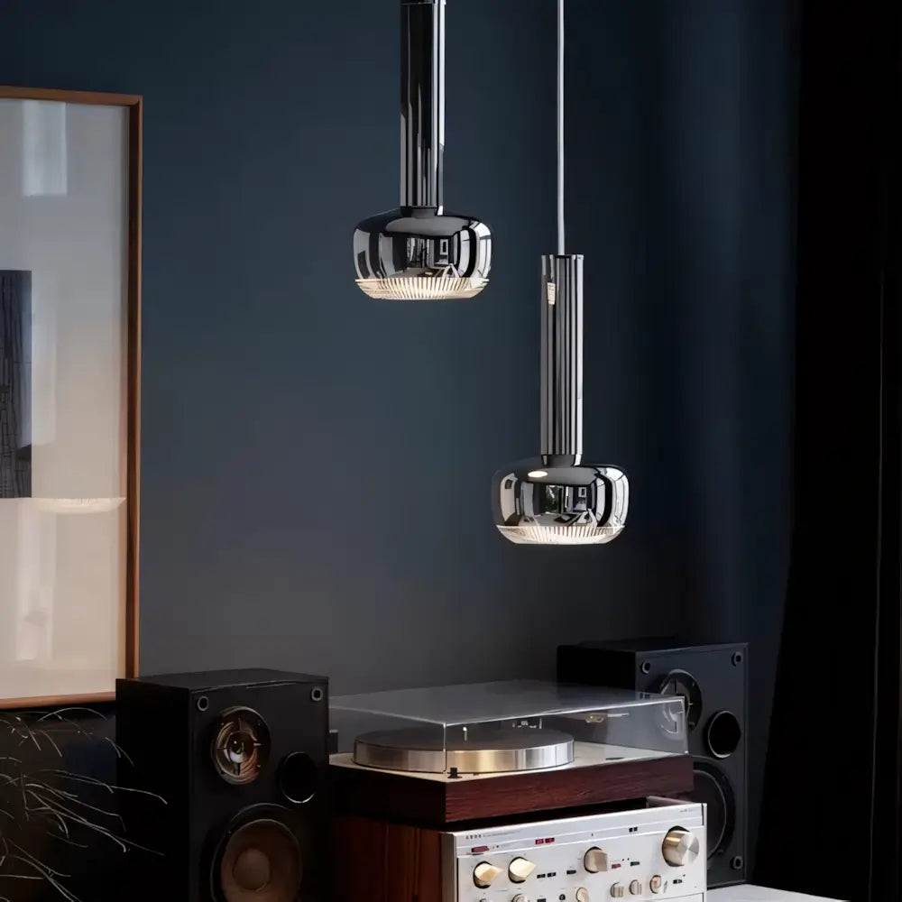 Luminaria Pendente Led Minimalista Moderno Metal Radiant 