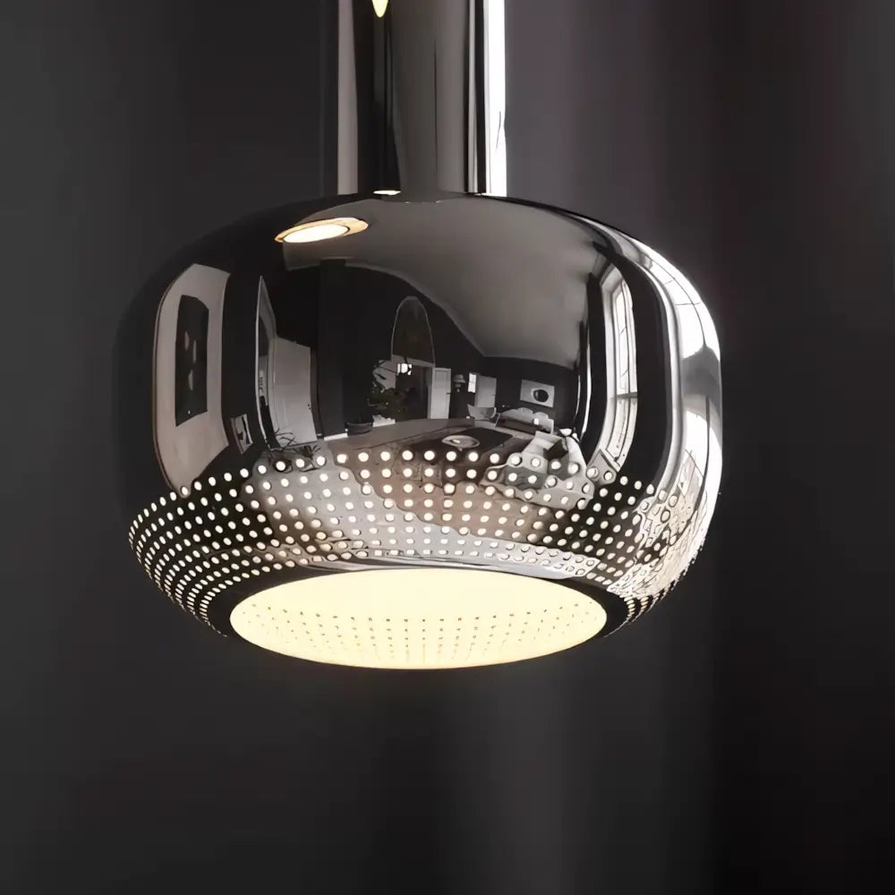 Luminaria Pendente Led Minimalista Moderno Metal Radiant 