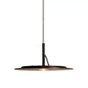 luminária pendente moderna, luminária led minimalista, pendente preto para sala, luminária de teto preta, pendente design clean, pendente led 28cm, pendente led 35cm, iluminação moderna, luminária para bancada, pendente preto cozinha, luminária pendente com controle remoto, iluminação decorativa preta, pendente com luz quente fria, luminária suspensa moderna, luminária contemporânea preto