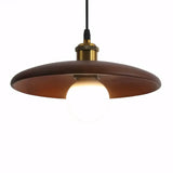 Luminaria Pendente Madeira Industrial Moderno Minimalista Radiant