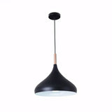 Luminária Pendente Moderno Minimalista Cone Radiant Preto