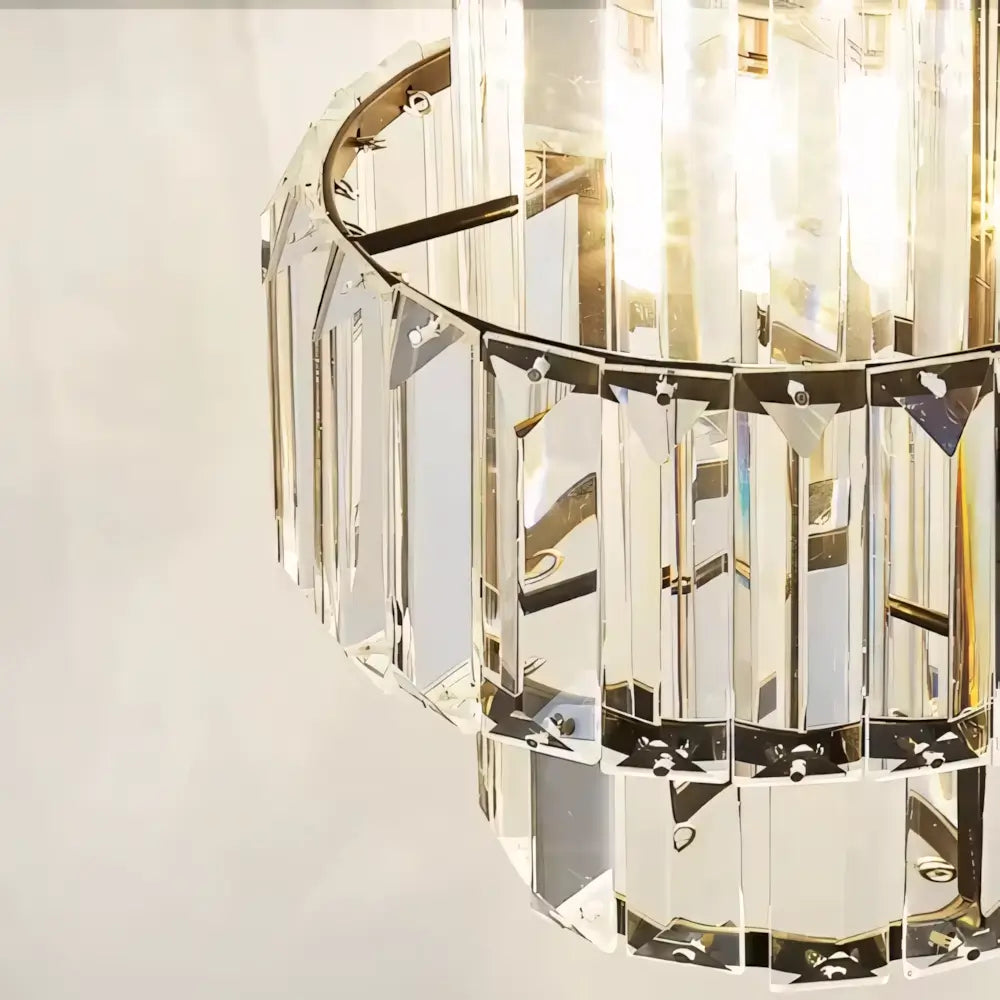 Luminária Pendente Moderno Minimalista Cristal Vidro Radiant