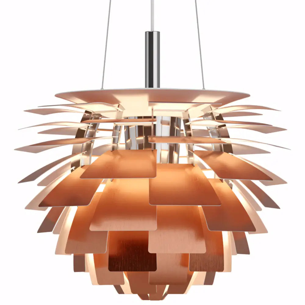 Luminaria Pendente Moderno Minimalista Metal PH Artichoke bronze