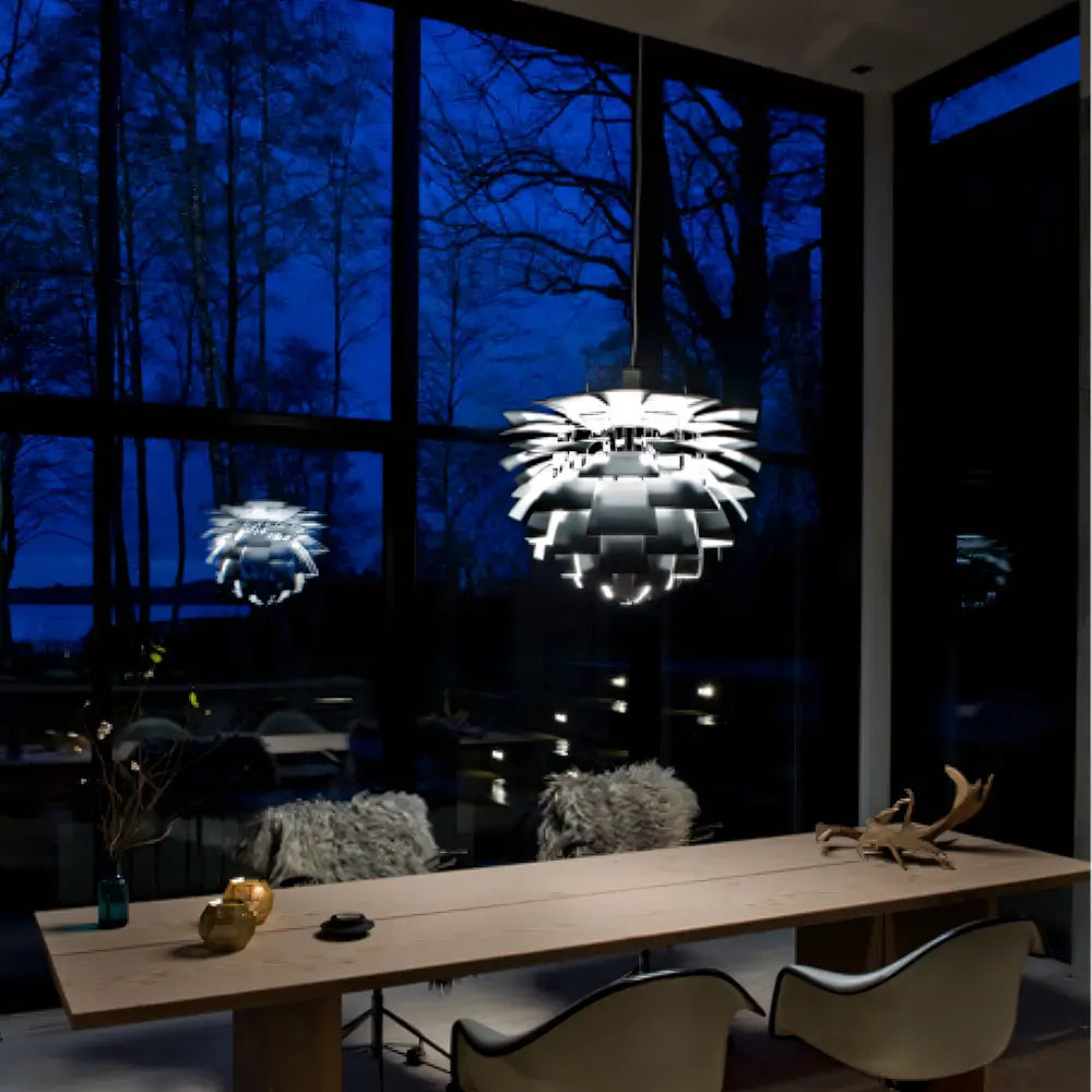Luminaria Pendente Moderno Minimalista Metal PH Artichoke