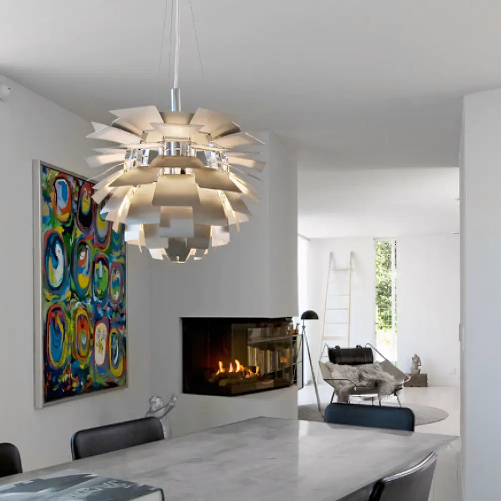 Luminaria Pendente Moderno Minimalista Metal PH Artichoke