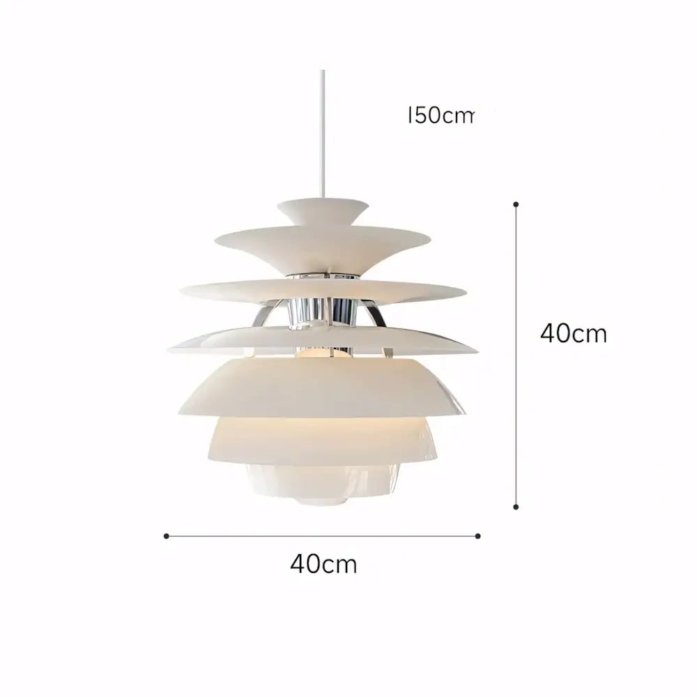 Luminaria Pendente Moderno Minimalista Metal PH Snowball