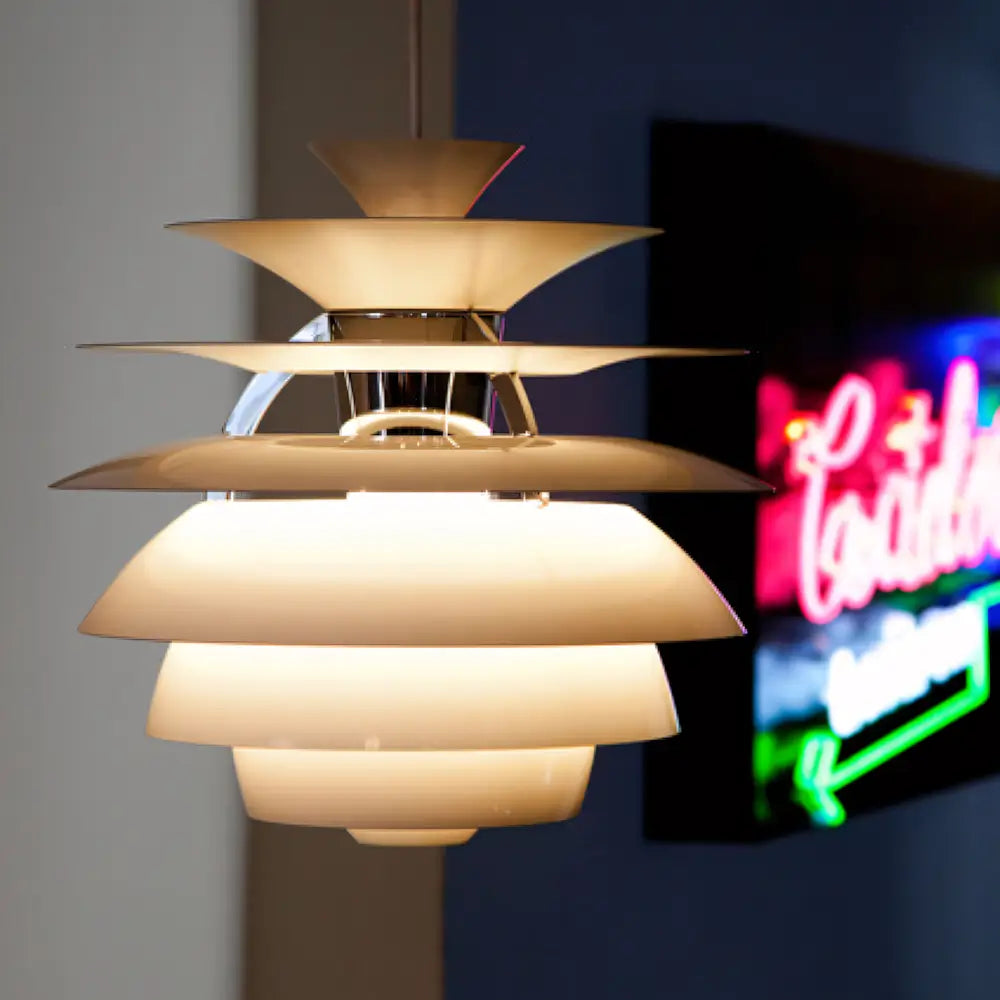 Luminaria Pendente Moderno Minimalista Metal PH Snowball
