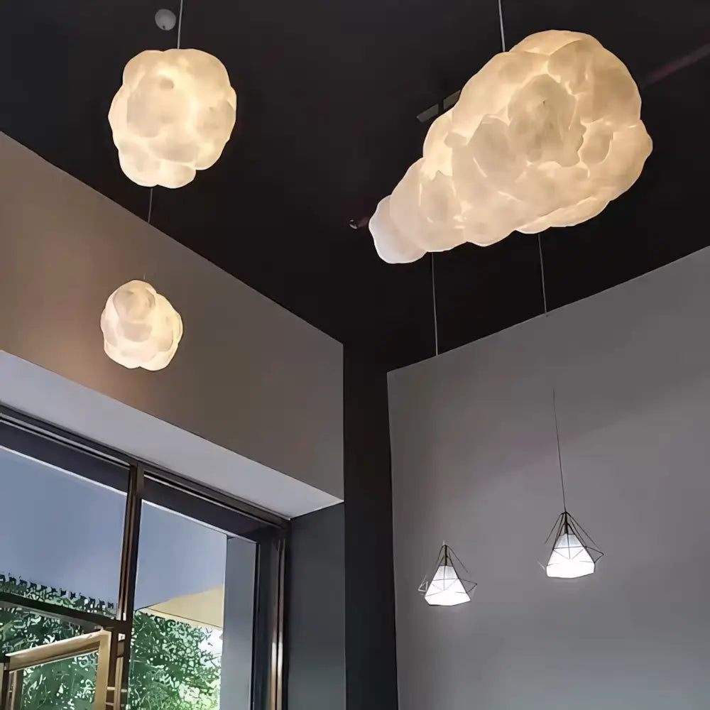 Luminária Pendente Nuvem Moderno Minimalista Radiant