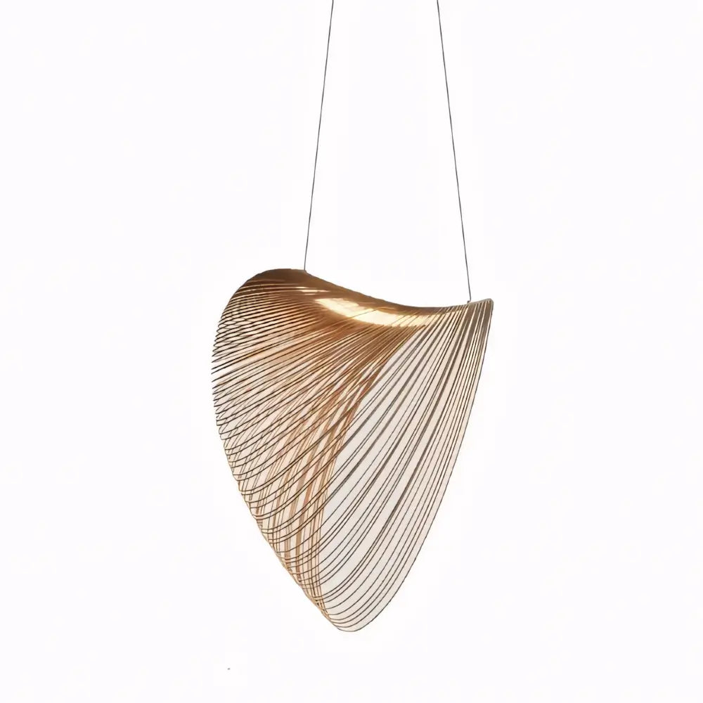 Luminária Pendente Rústico Madeira Moderno Minimalista Radiant