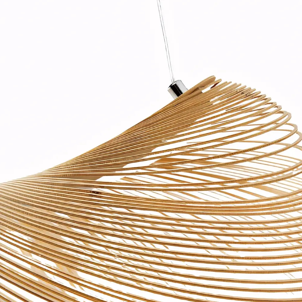 Luminária Pendente Rústico Madeira Moderno Minimalista Radiant
